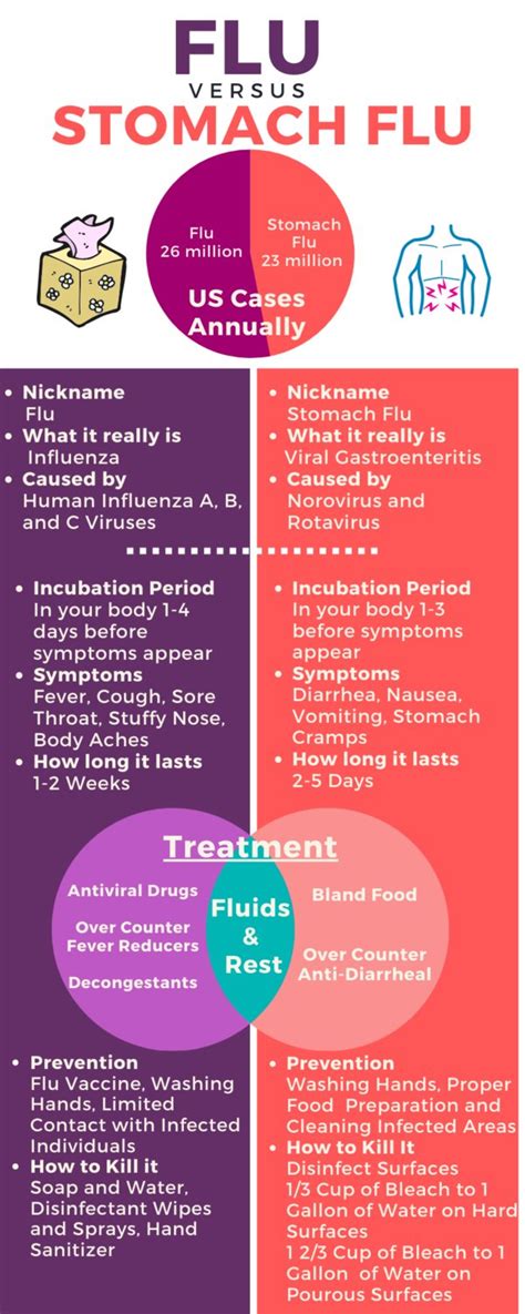 norovirus vs stomach flu